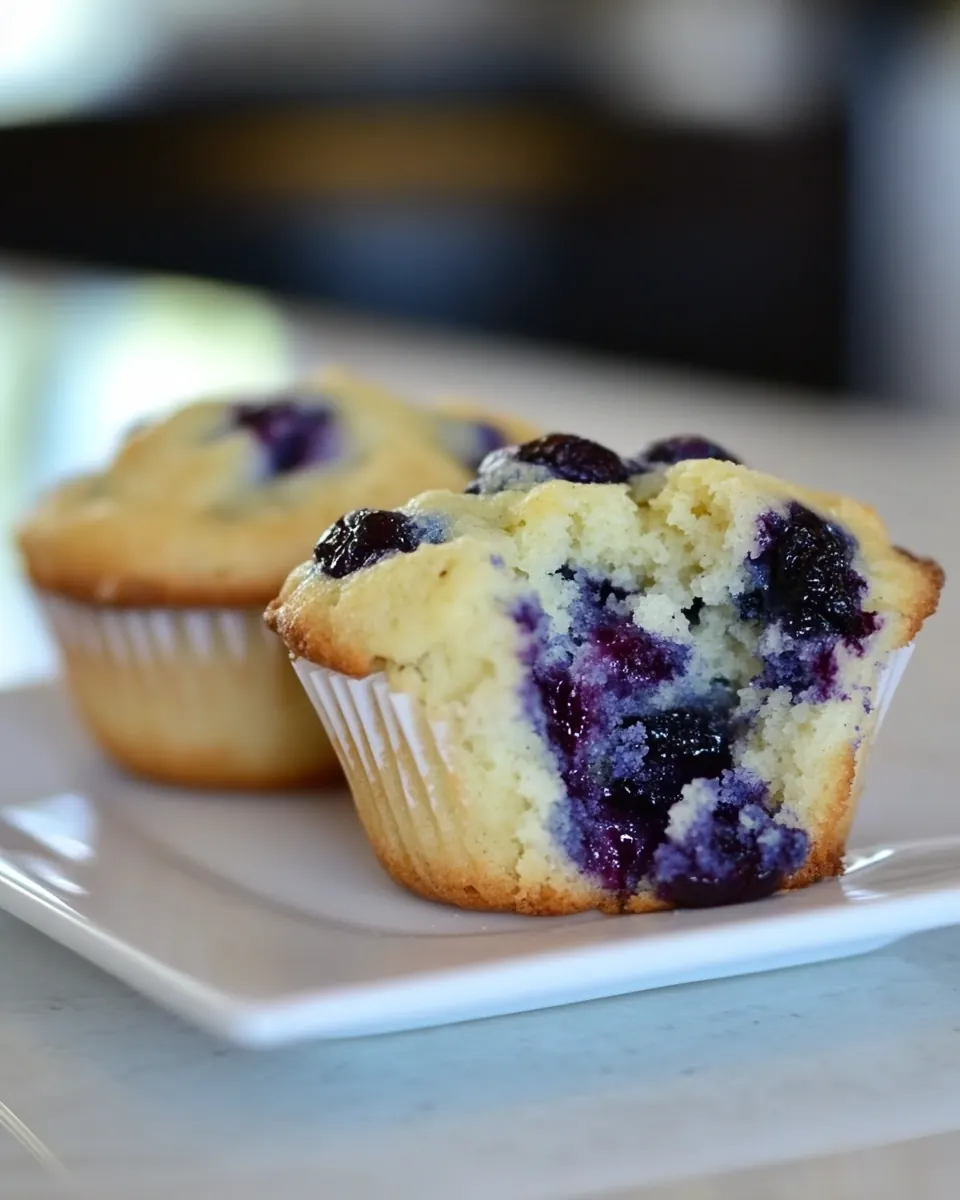Lemon Blueberry Muffins
