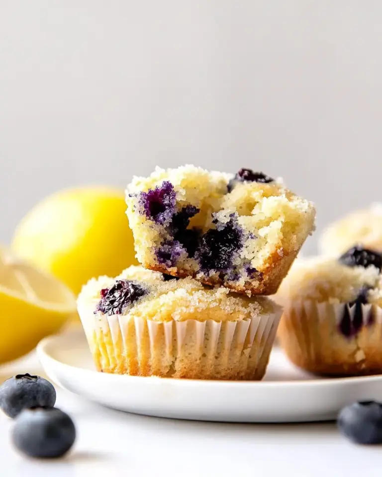 Lemon Blueberry Muffins