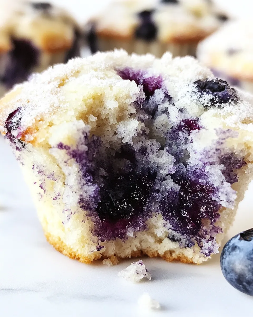 Lemon Blueberry Muffins