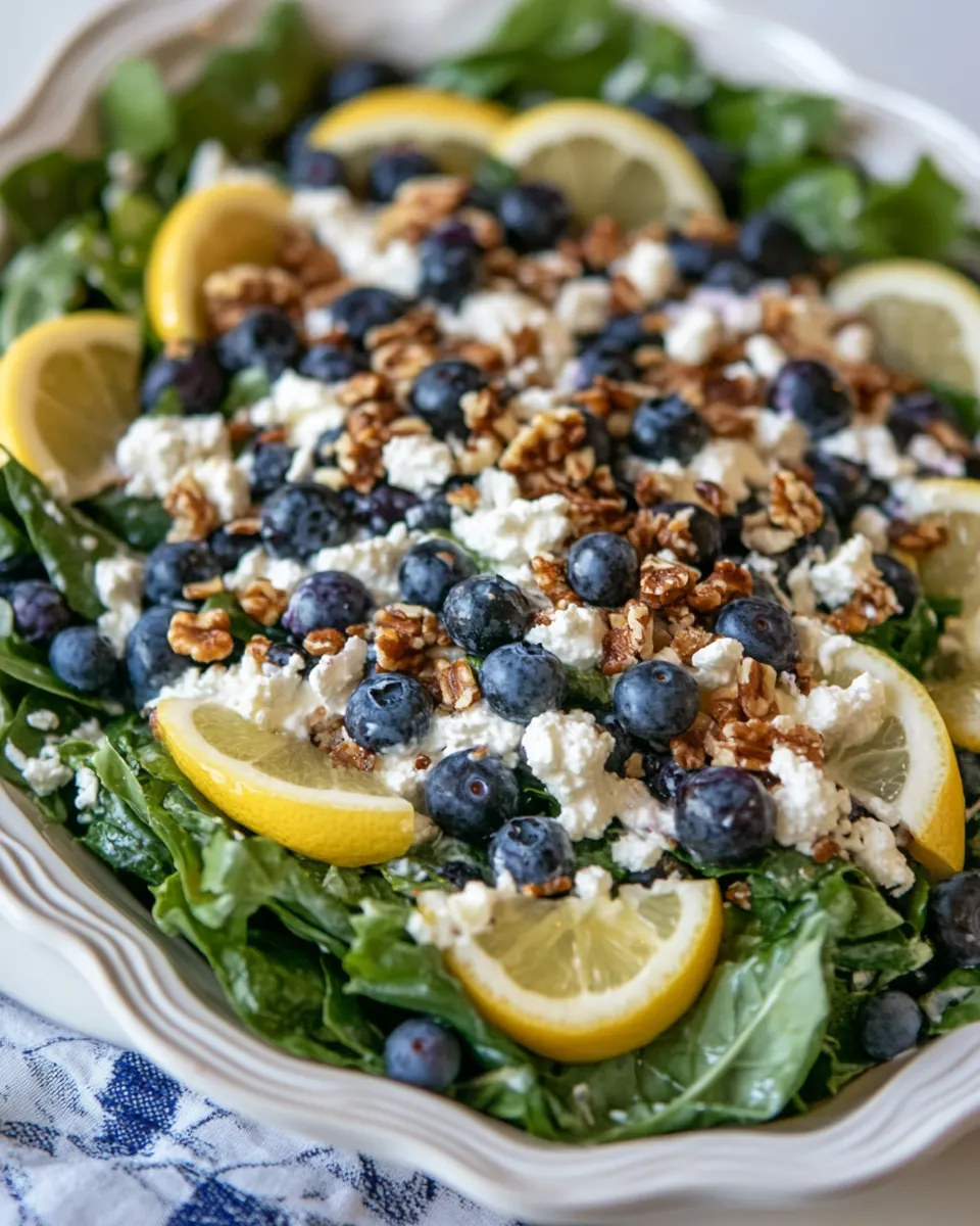 Lemon Blueberry Salad