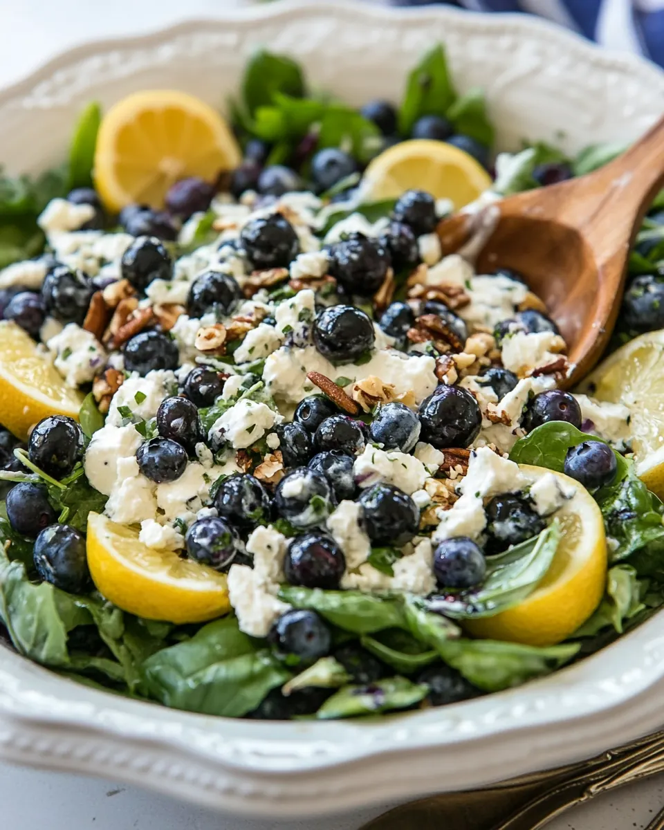 Lemon Blueberry Salad
