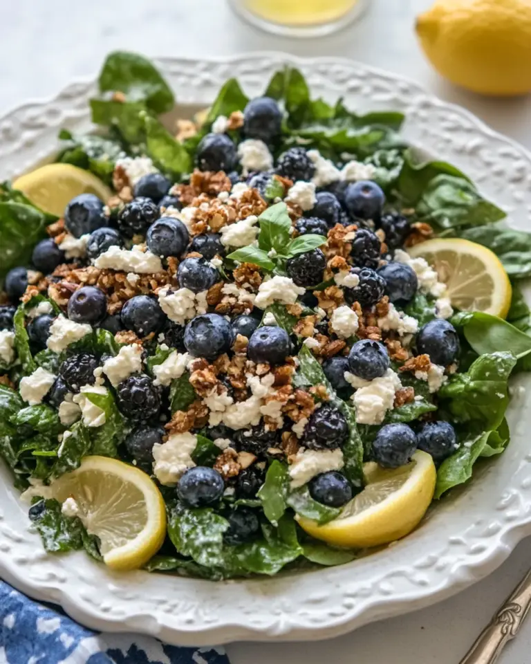 Lemon Blueberry Salad