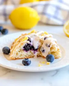 Lemon Blueberry Scones
