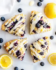 Lemon Blueberry Scones