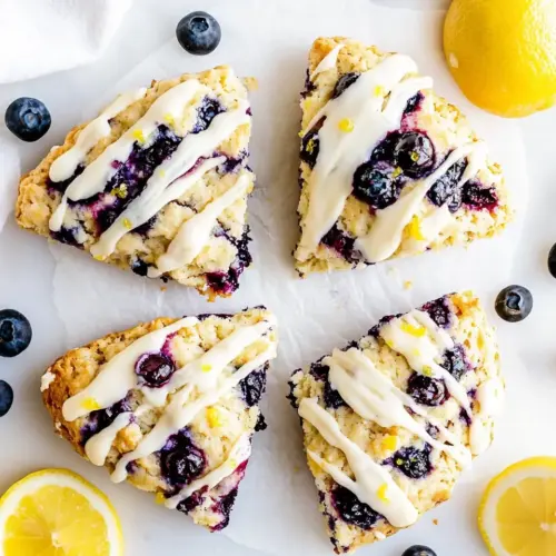 Lemon Blueberry Scones