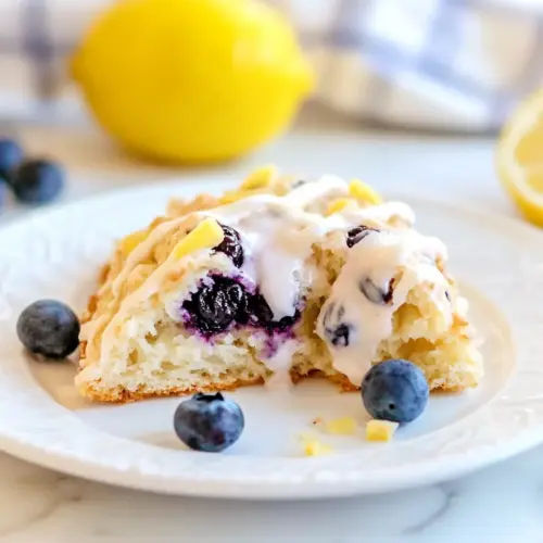 Lemon Blueberry Scones