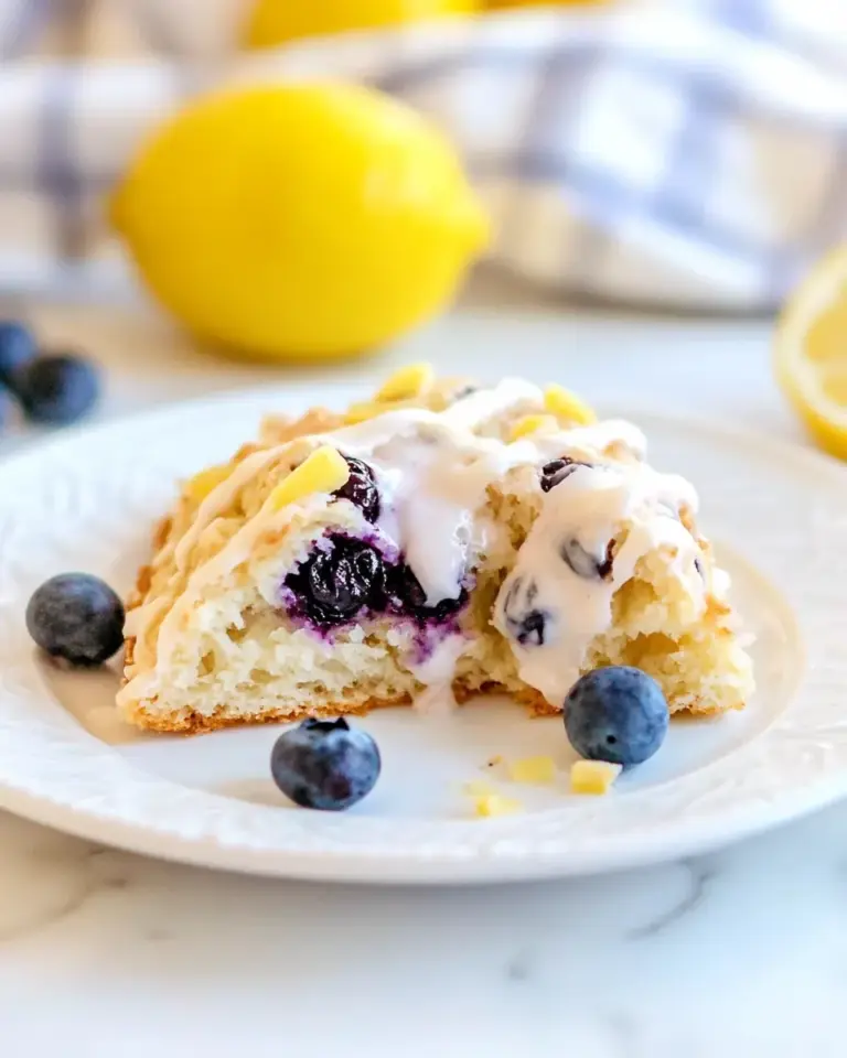 Lemon Blueberry Scones