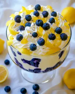 Lemon Blueberry Trifle