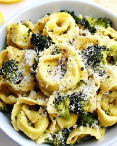 Lemon Broccoli Tortellini