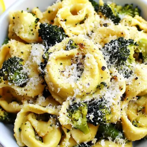 Lemon Broccoli Tortellini