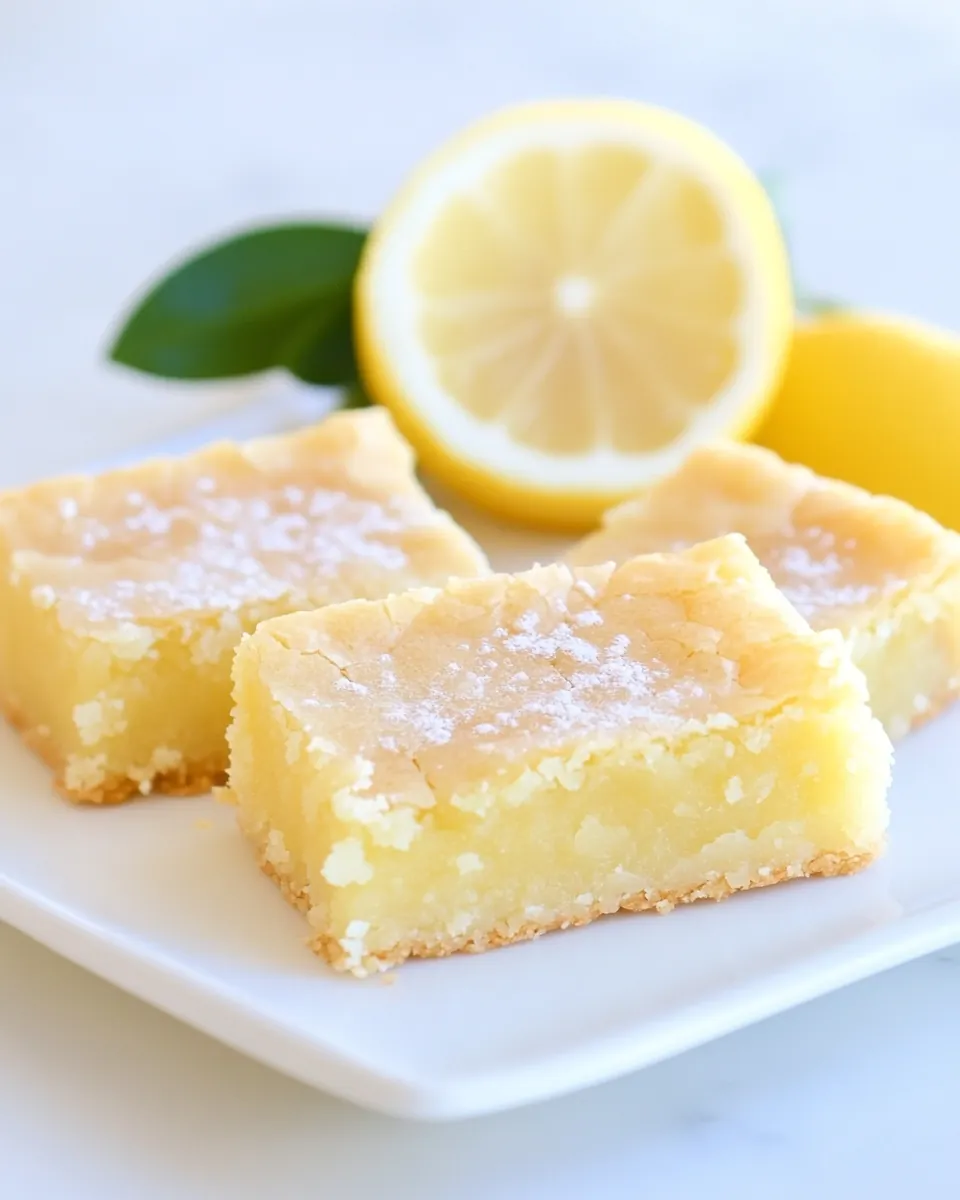 Lemon Brownies