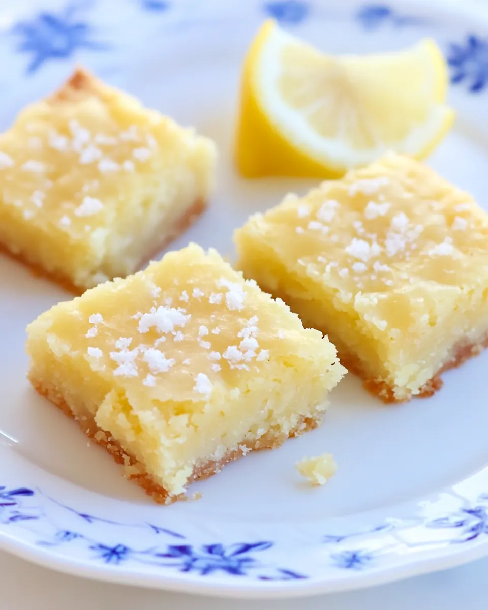 Lemon Brownies