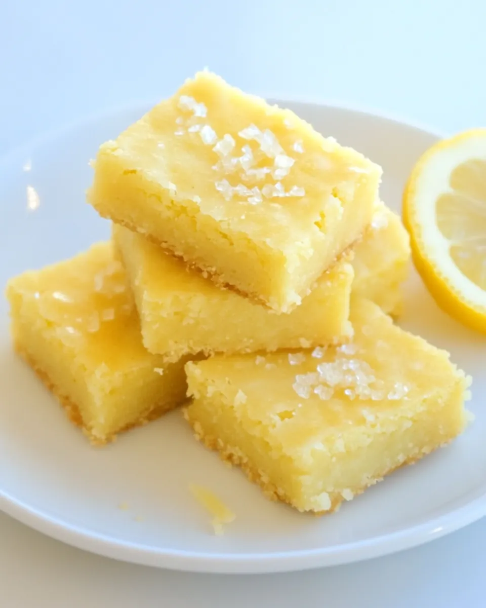 Lemon Brownies