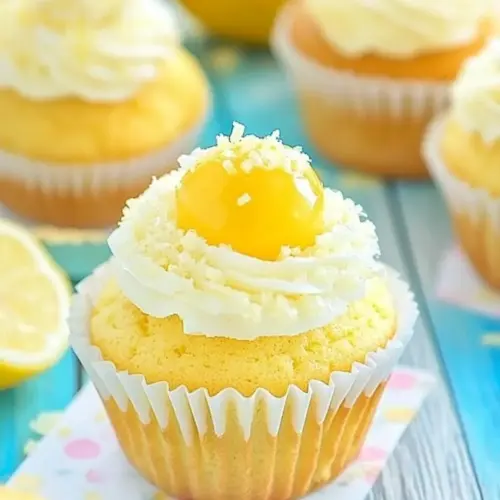 Lemon Burst Cupcakes