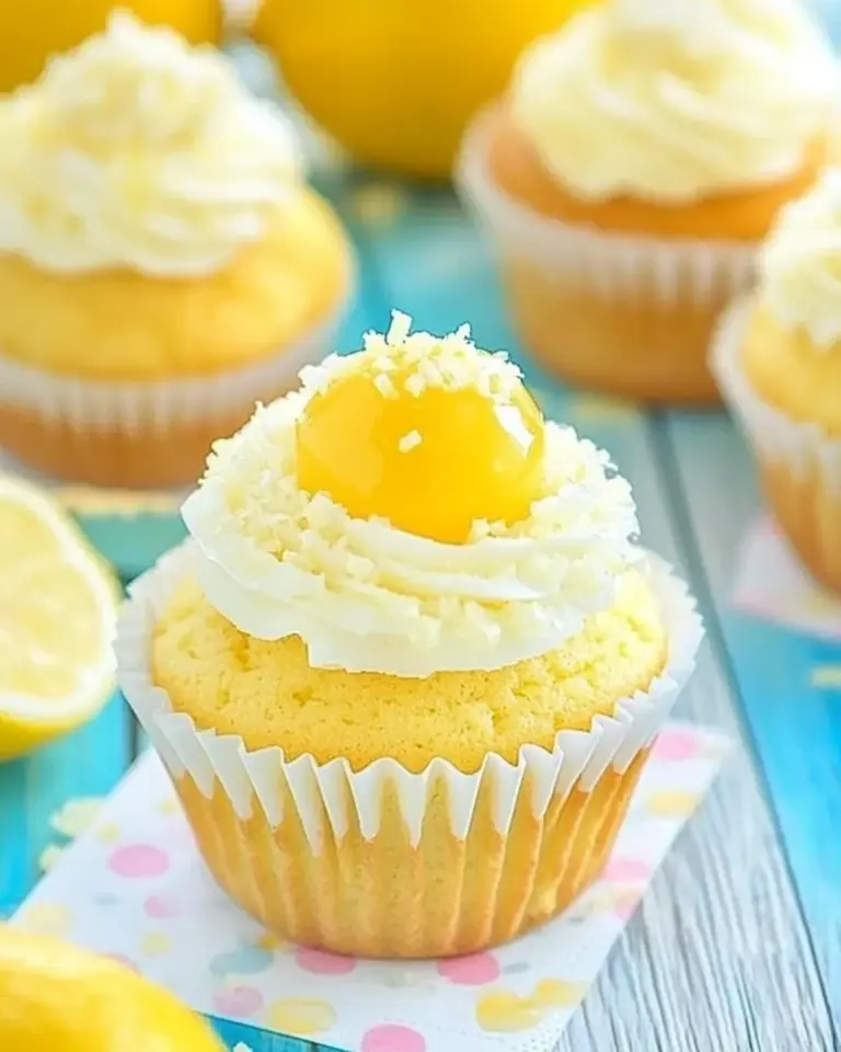 Lemon Burst Cupcakes
