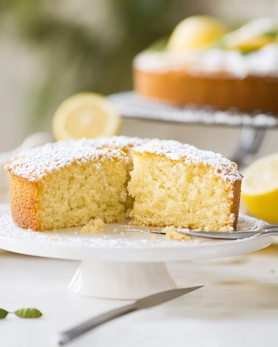 Lemon Cardamom Cake