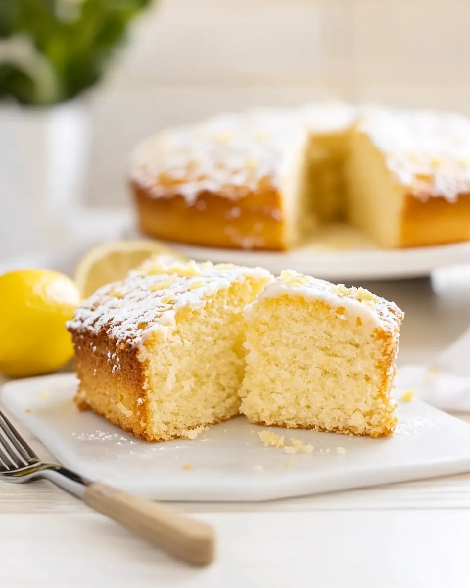 Lemon Cardamom Cake