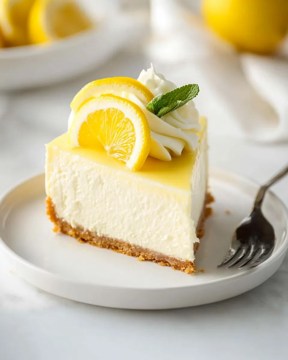 Lemon Cheesecake