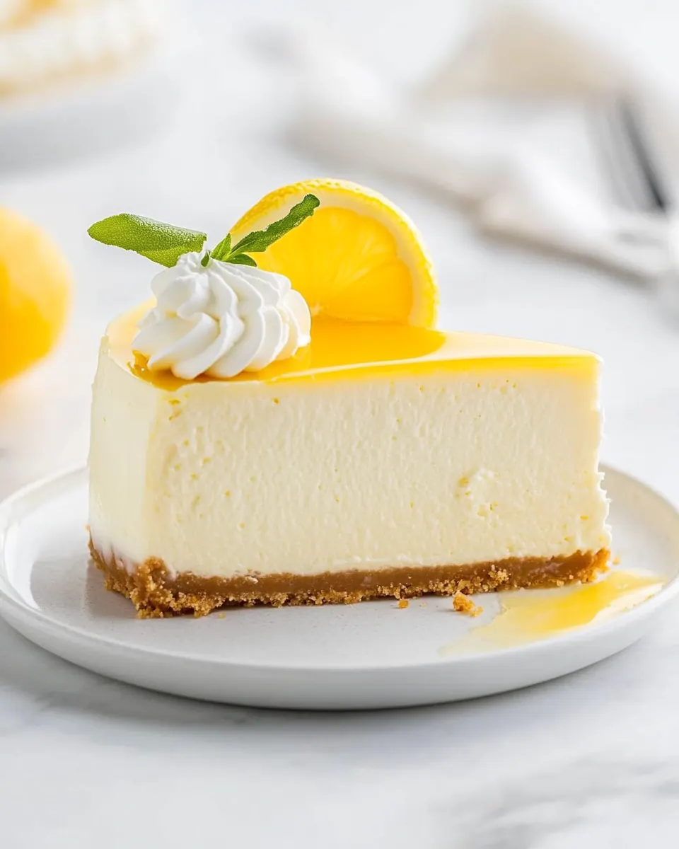 Lemon Cheesecake