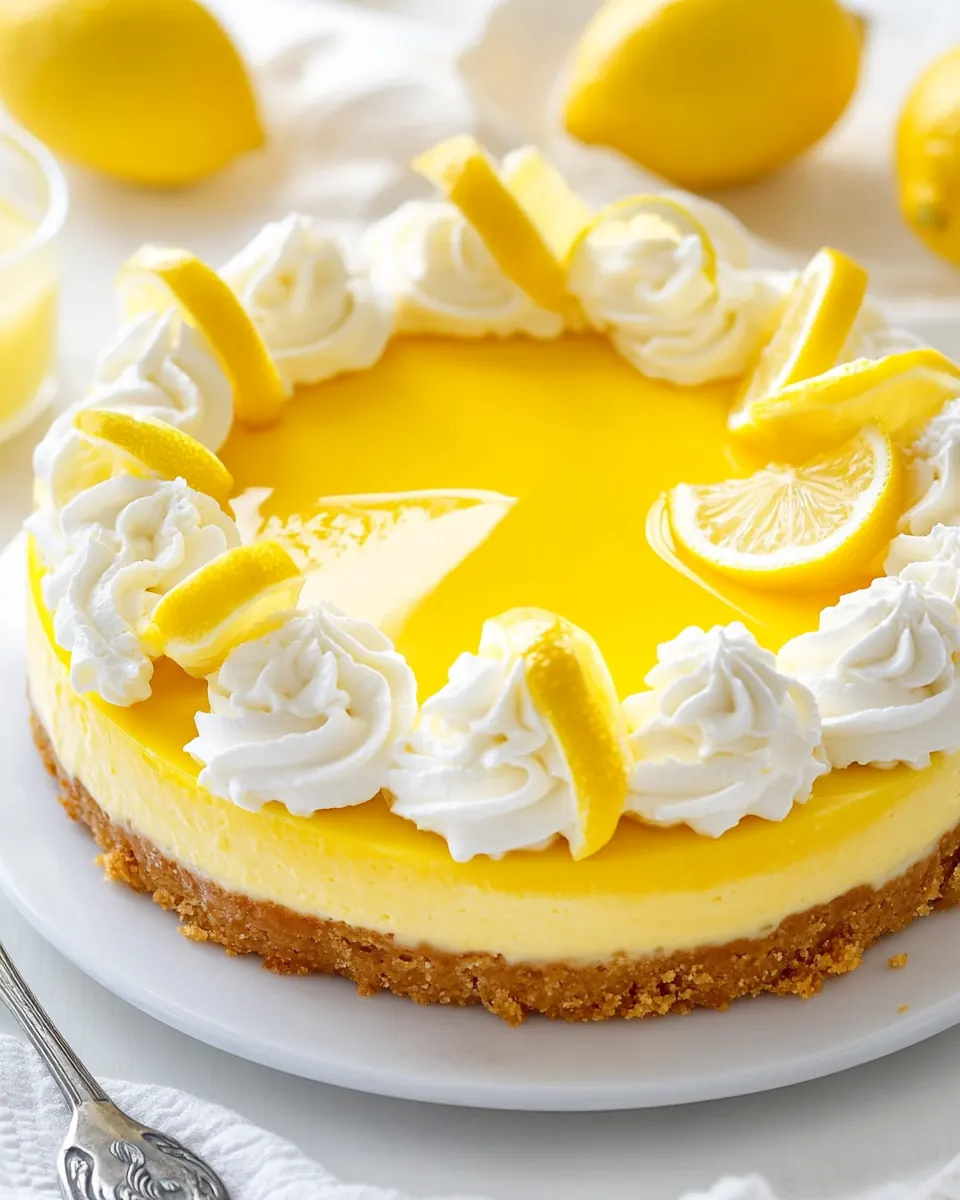 Lemon Cheesecake