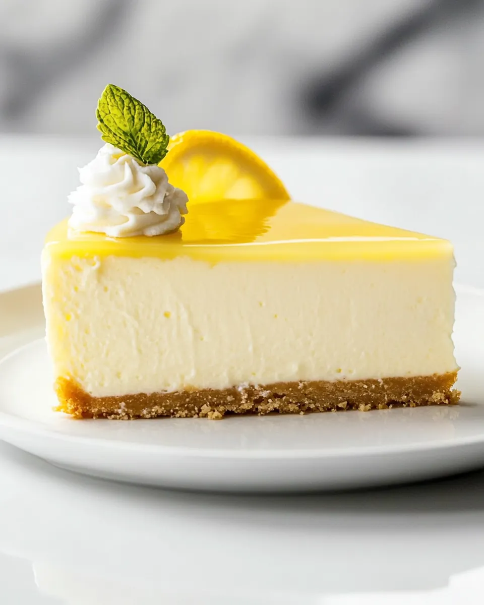 Lemon Cheesecake