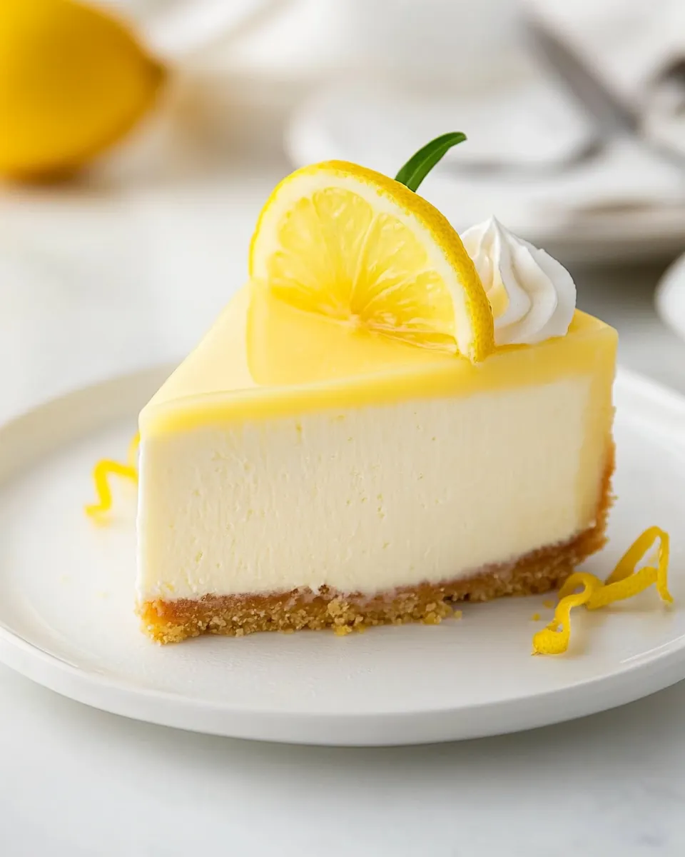 Lemon Cheesecake
