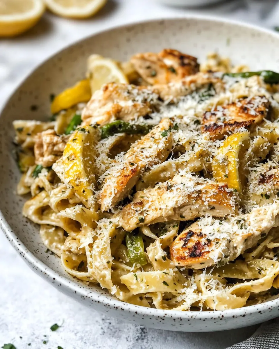 Lemon Chicken Pasta