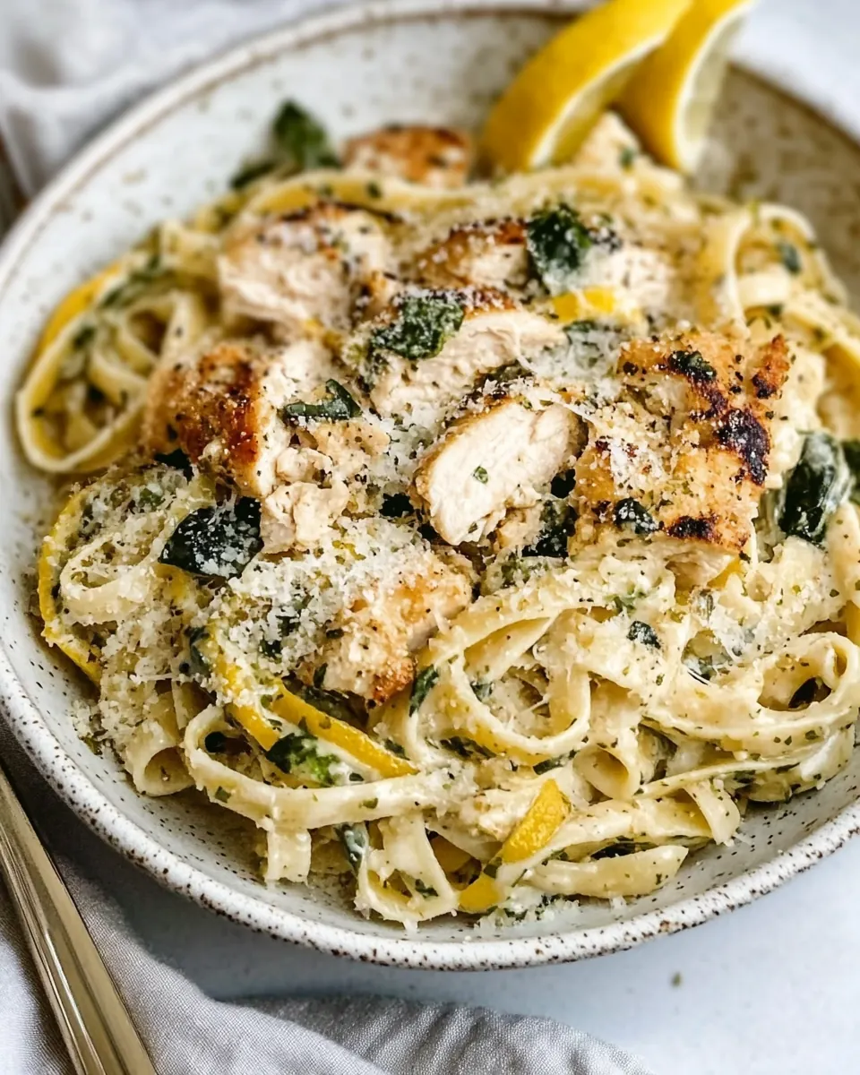 Lemon Chicken Pasta