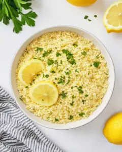 Lemon Couscous