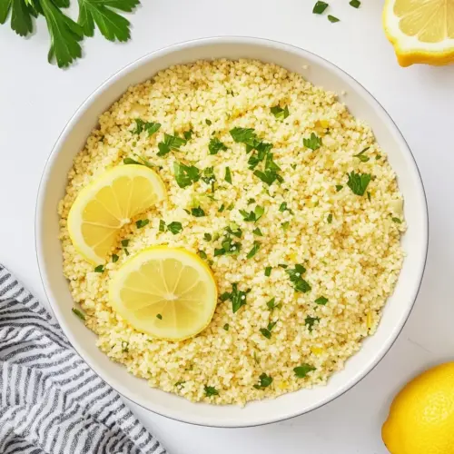 Lemon Couscous
