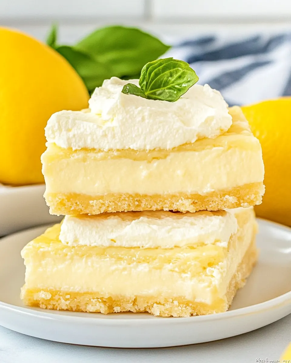 Lemon Cream Cheese Bars