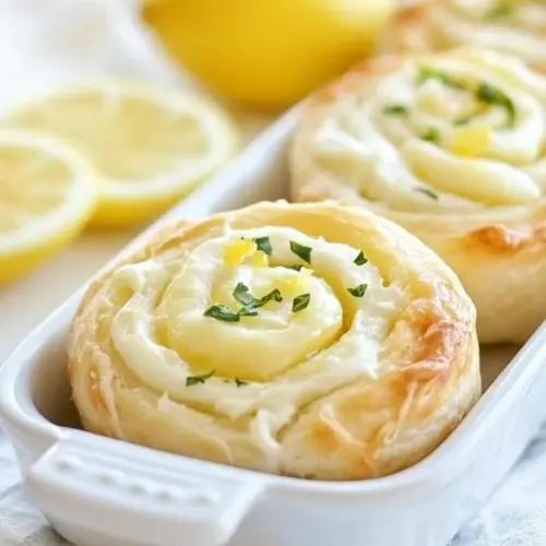 Lemon Cream Cheese Pinwheels