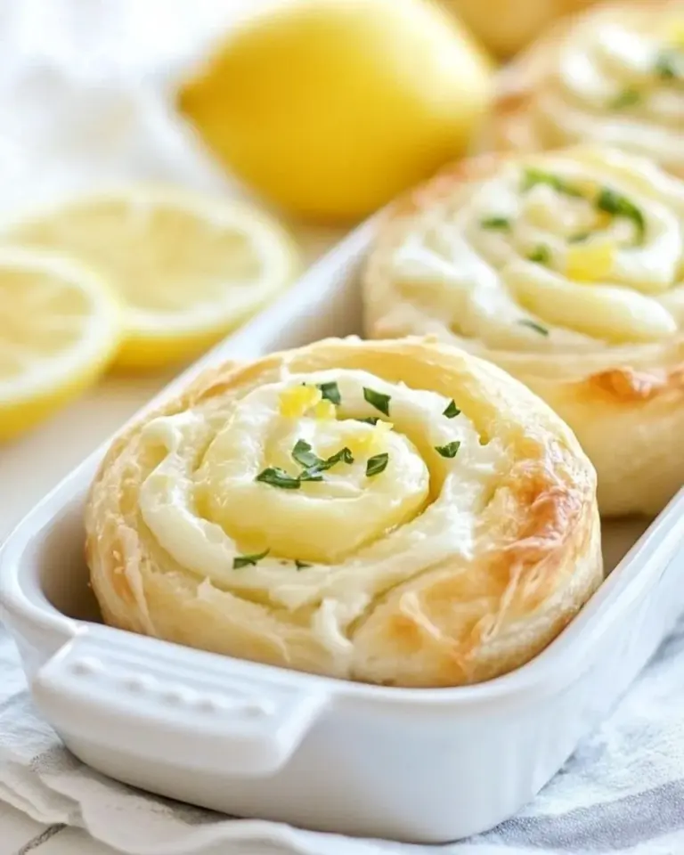 Lemon Cream Cheese Pinwheels