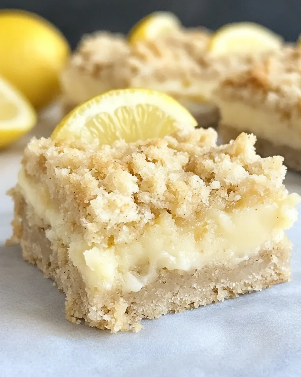 Lemon Crumb Bars