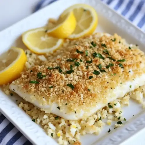 Lemon Crumb Fillet of Sole