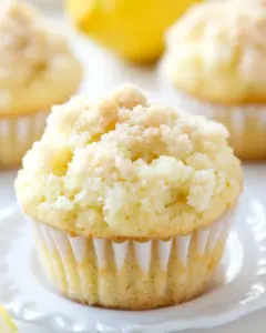Lemon Crumb Muffins
