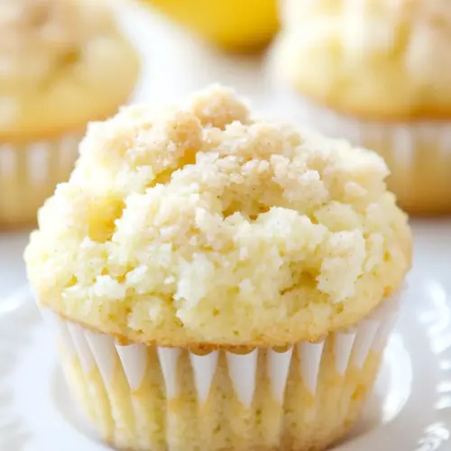 Lemon Crumb Muffins