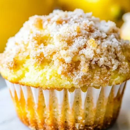 Lemon Crumb Muffins