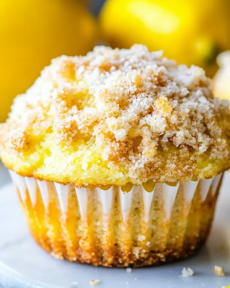 Lemon Crumb Muffins