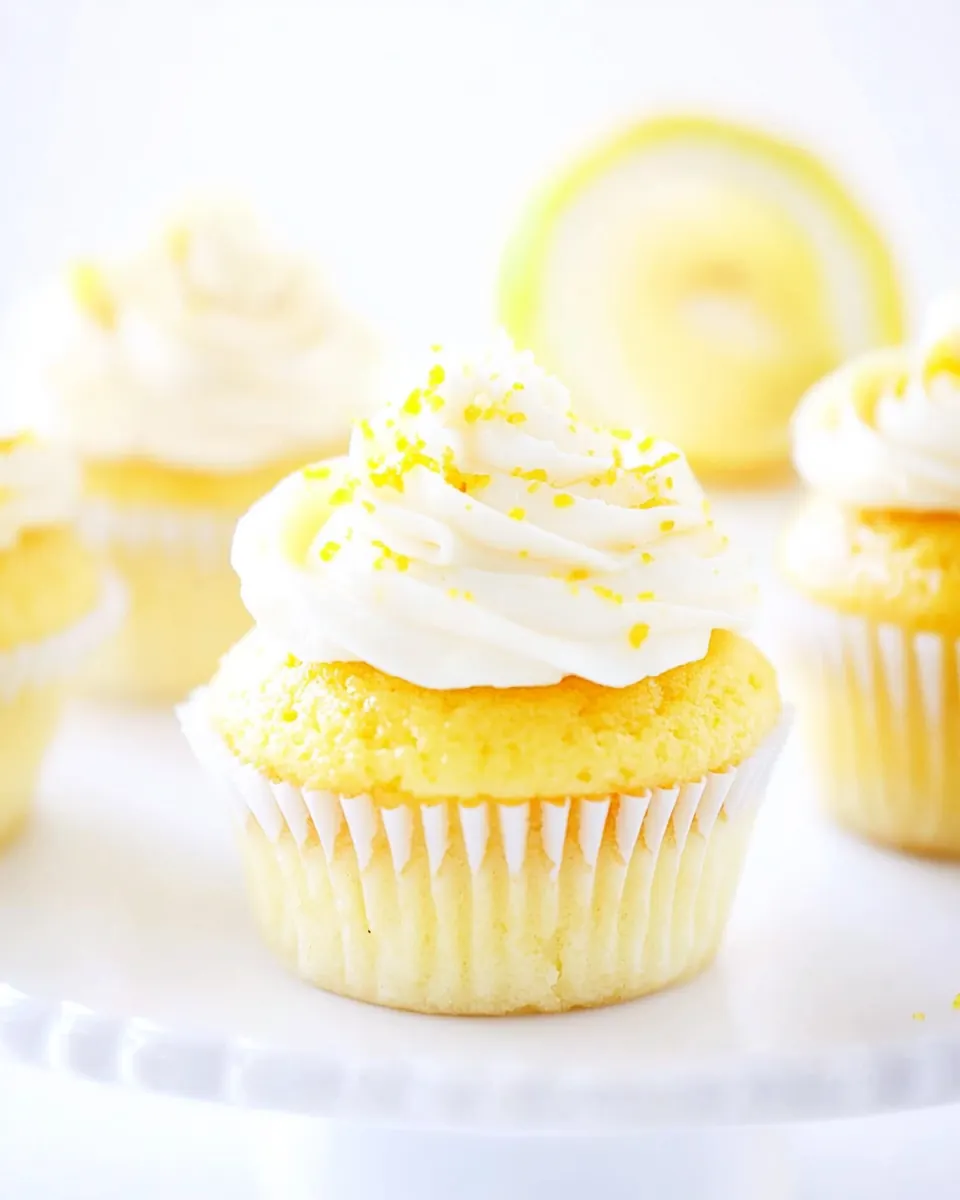 Lemon Curd Cupcakes