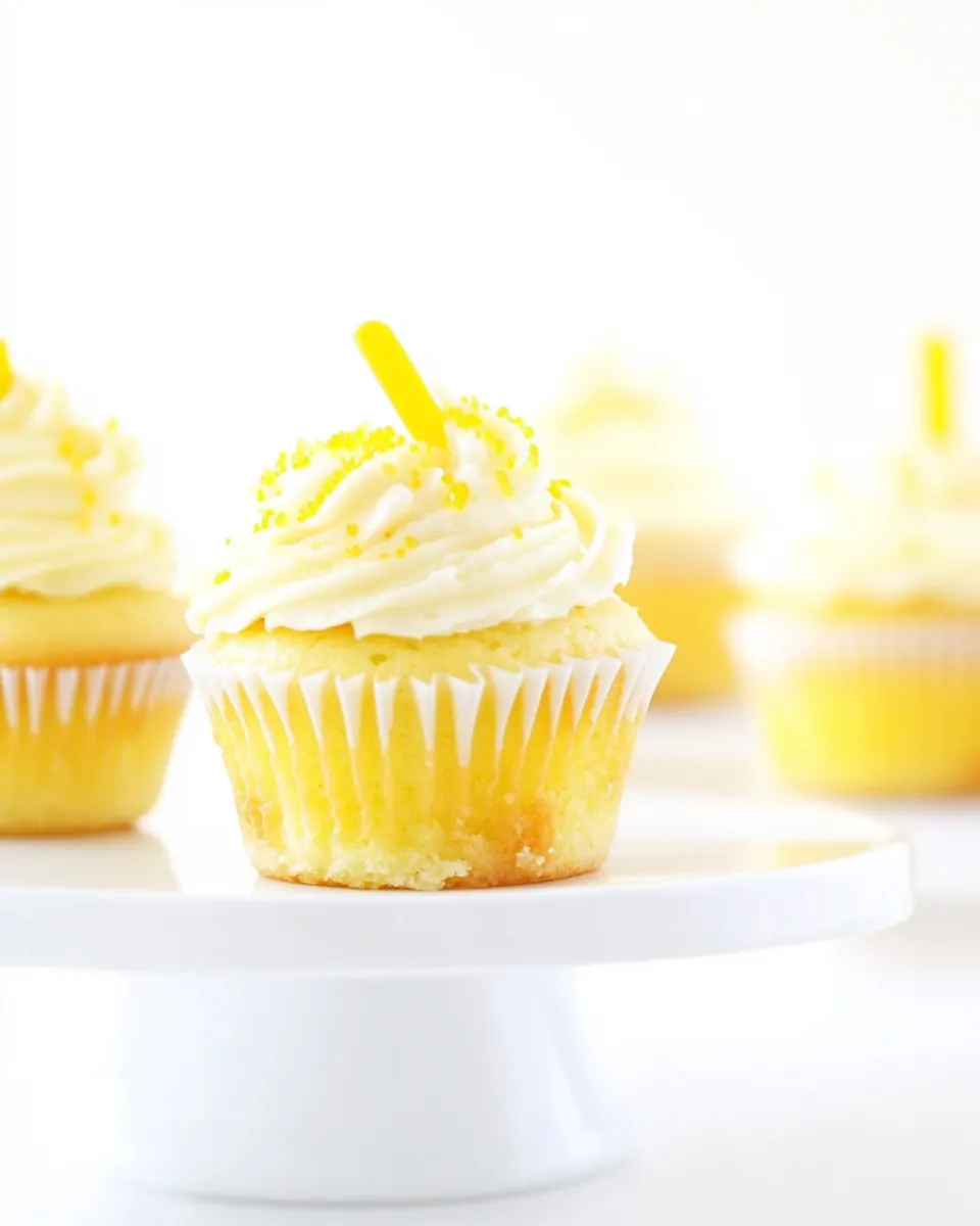 Lemon Curd Cupcakes