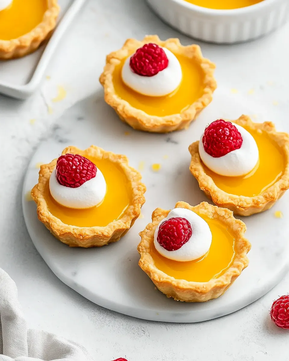 Lemon Curd Tarts