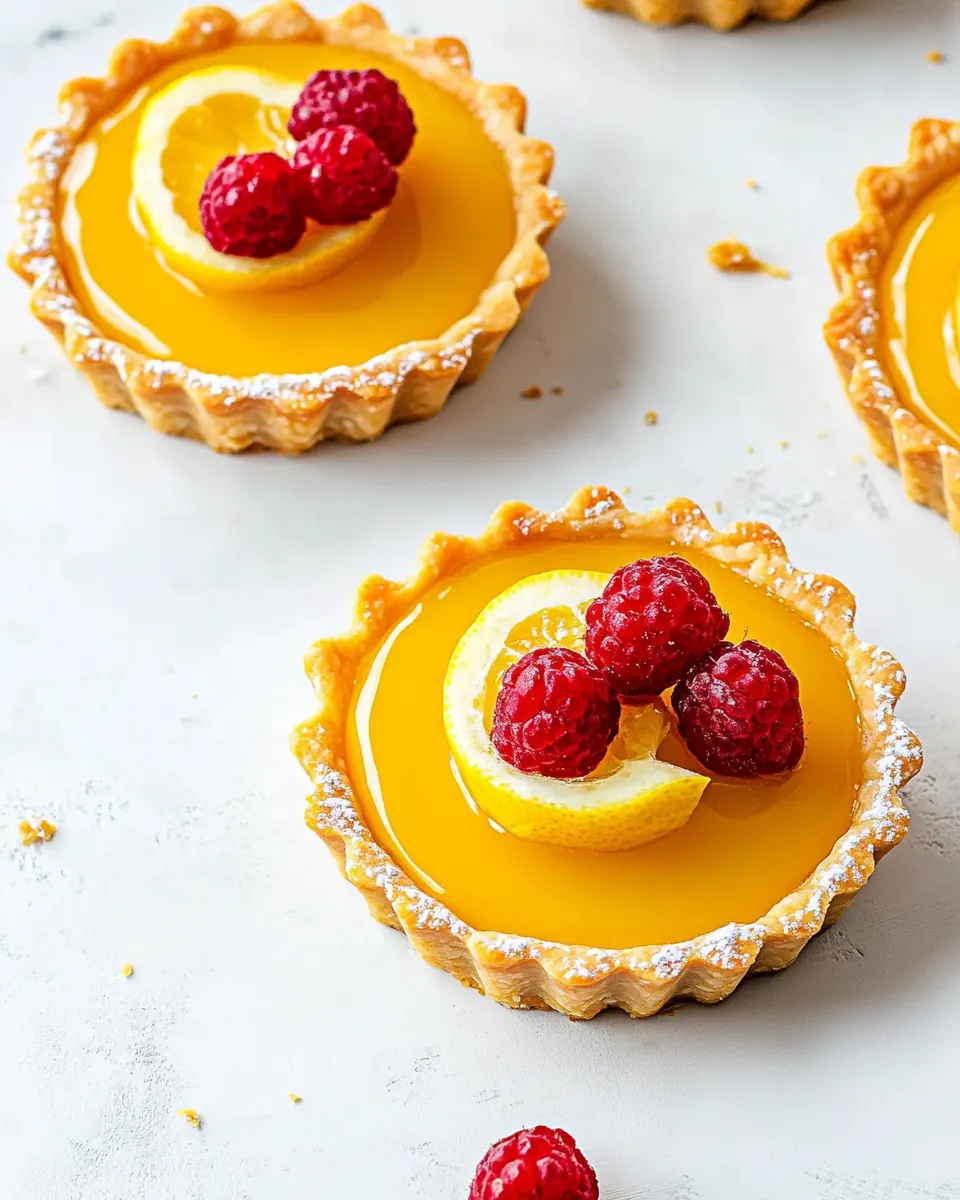 Lemon Curd Tarts