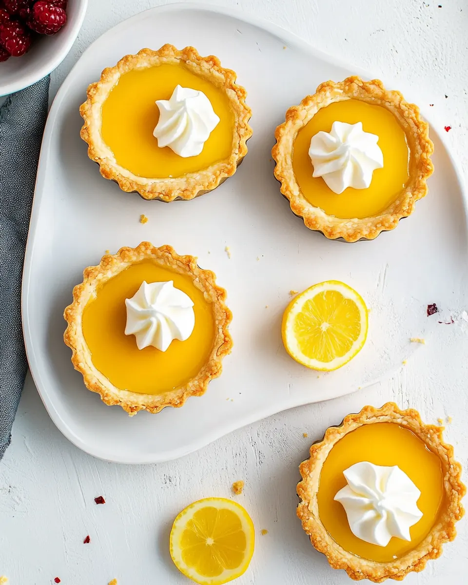 Lemon Curd Tarts