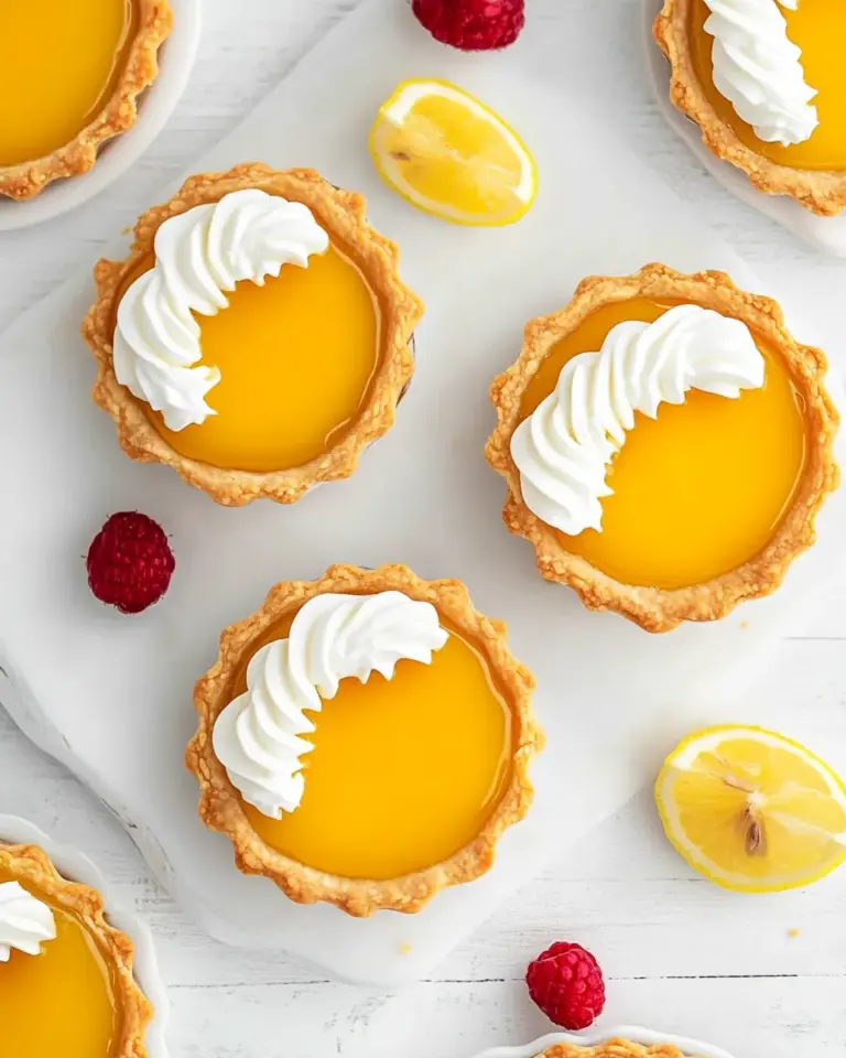 Lemon Curd Tarts