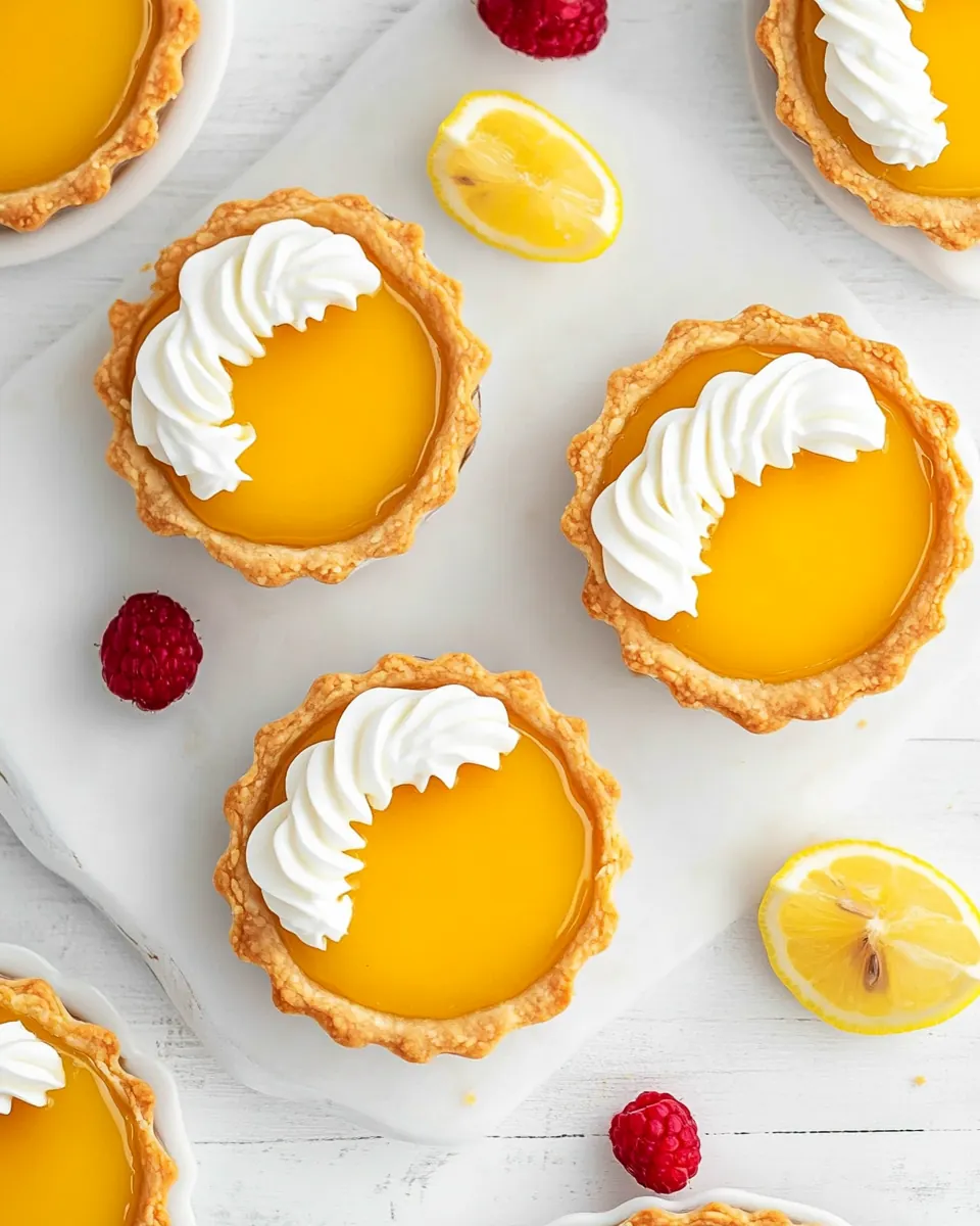 Lemon Curd Tarts