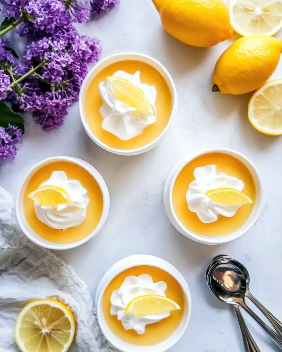 Lemon Custard Cups