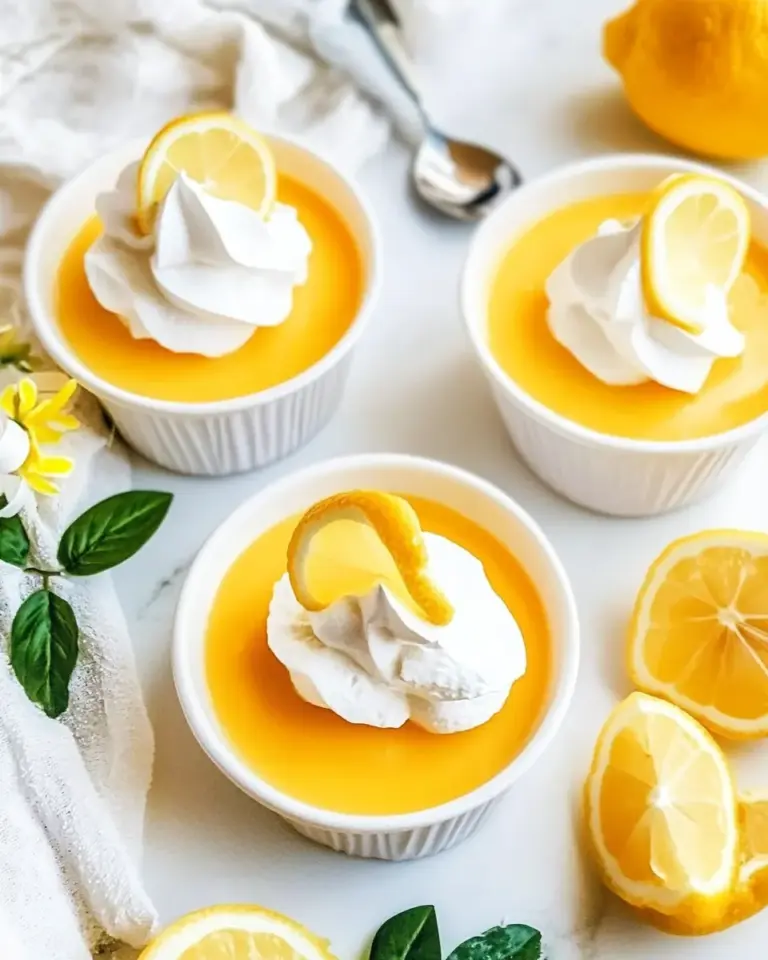 Lemon Custard Cups