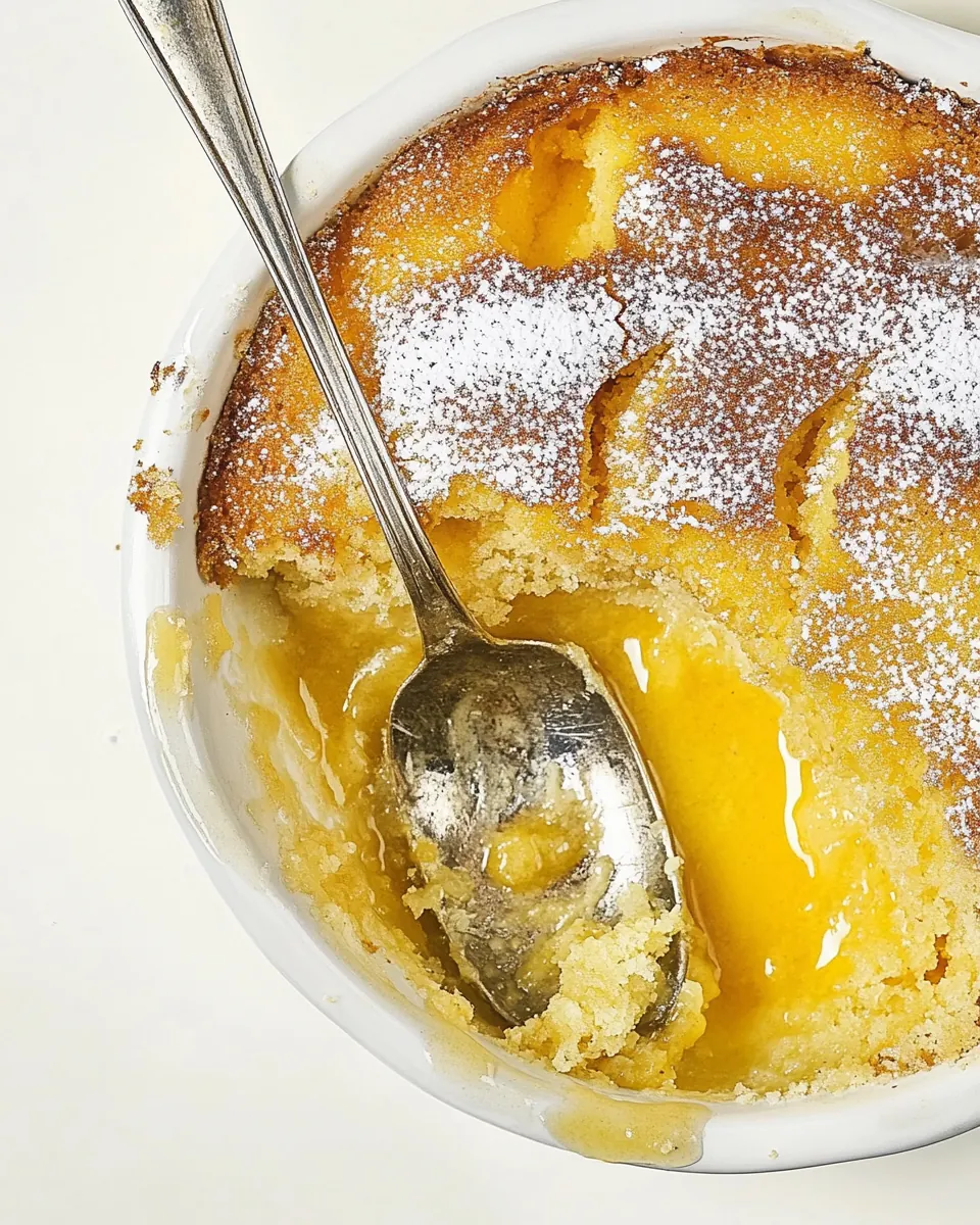 Lemon Dump Cake