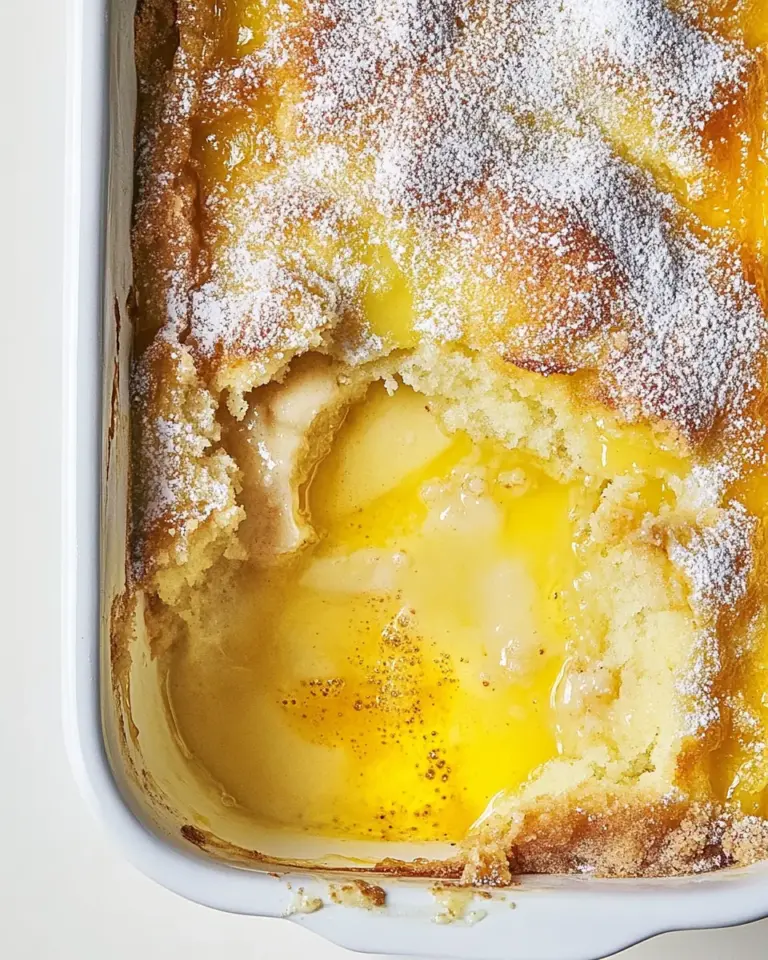 Lemon Dump Cake